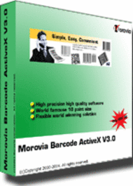 Morovia Barcode ActiveX Control screenshot